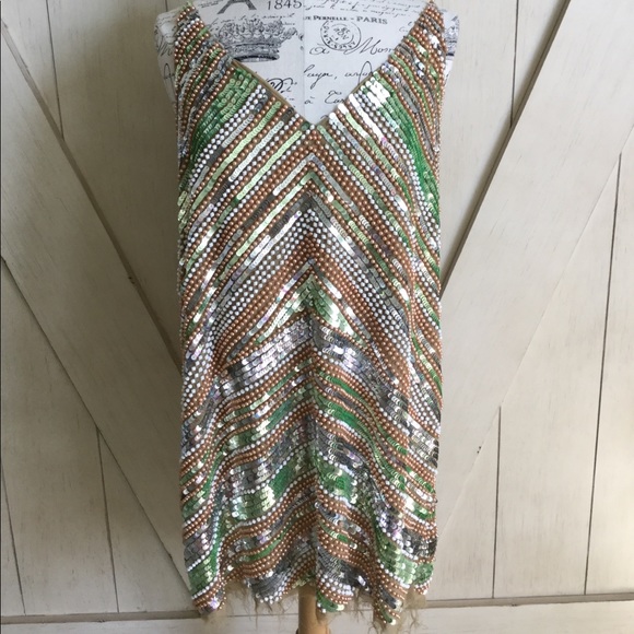ASOS Dresses & Skirts - 💚🌟HOST PICK ASOS Beaded Sequin Mini Dress🌟💚